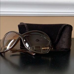 Tom Ford 64mm open side sunglasses